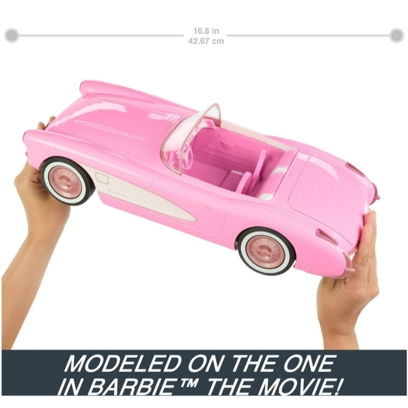 Hot Wheels Barbie Corvette, Remote Control Corvette - Picture 2 of 2
